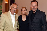 Robert Salzl (Schörghuber), Nadine und Martin Lohmann beim 13. TOP Magazin Golf-Trophy in München-Eichenried ©Fotos: Günther Reisp 